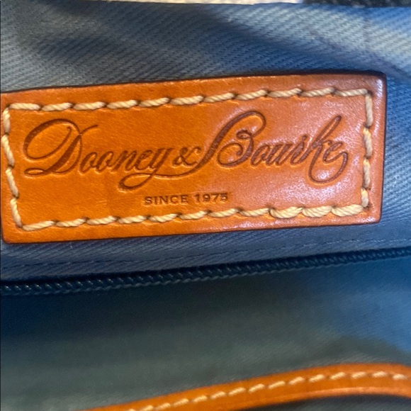 Dooney & Bourke Green and Brown Shoulder Bag with Floral Design - Picture 16 of 16